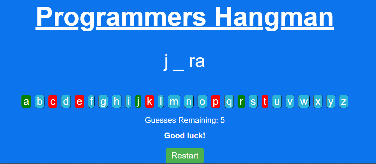 Hangman Game