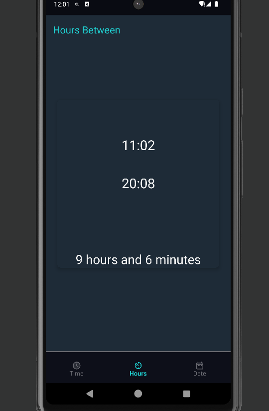 Time Calculation App